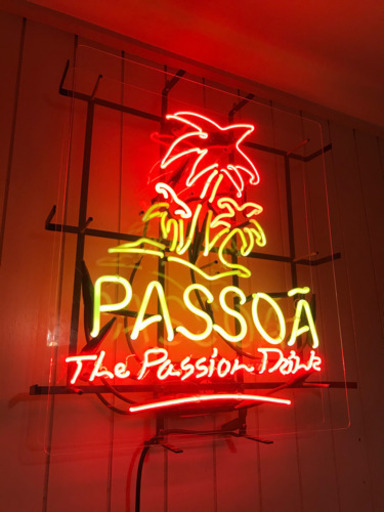 ネオン　サイン　passoa