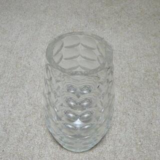 花瓶　ガラス製　大型　２７センチの画像