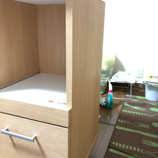 【美品】ニトリ　レンジボード　キッチン収納　の画像