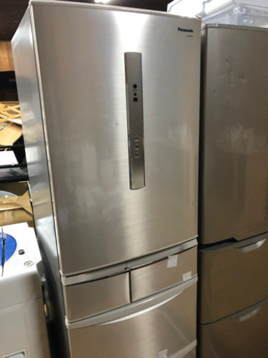 綺麗！Panasonic パナソニック エコナビ搭載　5ドアノンフロン冷蔵庫 426L [NR-E435T-N形] 2010年製