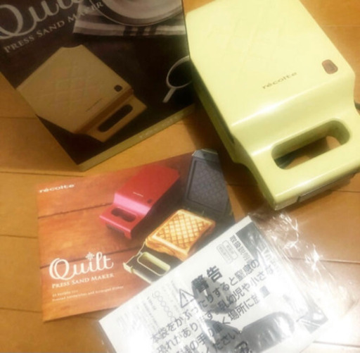 新品未使用 recolte レコルト ホットサンド メーカー トースター