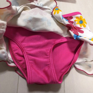 90 記名あり！　セパレート　水着の画像