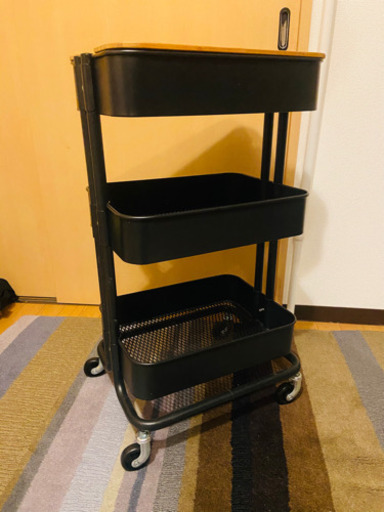 IKEA RASKOG キッチンワゴン\u0026まな板のフタ