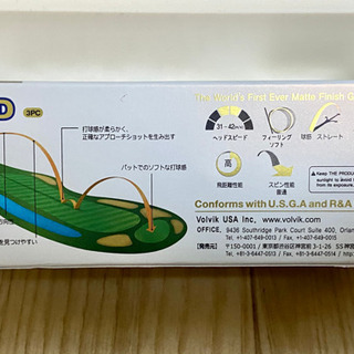 未使用 Volvik VIVID ゴルフボール 4スリーブ ボルヴィック GOLF ゴルフグッズ の画像