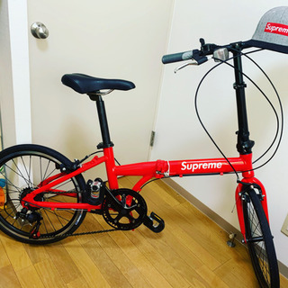 折りたたみ自転車6段ギア　２０インチ　27日引き取り限定　一万円