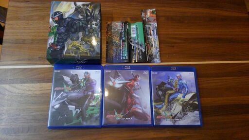 【初回限定版】仮面ライダーW Blu-ray ３巻セット