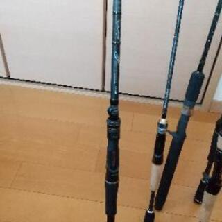 バス釣り リールロッドセット売り