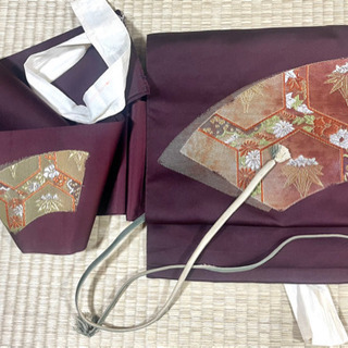 お芝居の早がえ用に作った帯