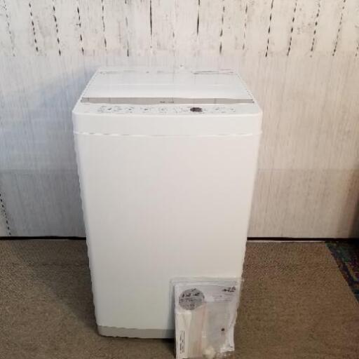 2021年製品❗設置取り付け無料【新古品】Haier  7キロ全自動洗濯機 JW-E70CE-W  メーカー保証有り