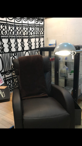 ネイル、エステ用リクライニングチェア
