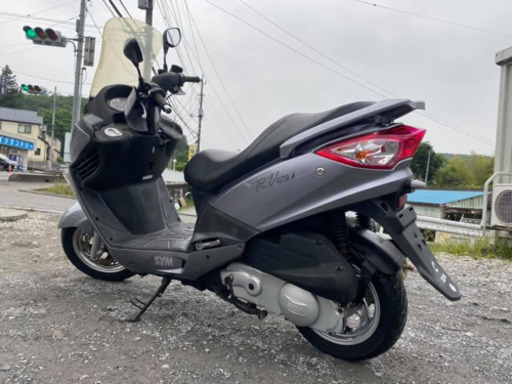 ★支払い総額 4.8万円★ SYM RV125i  機関良好♪ 車格大きい125！ 通勤通学にオススメ♪ 走行テスト済み 関東圏内即日配送可能です！