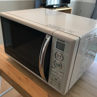 2015年製　SHARP ターンテーブル式電子レンジ