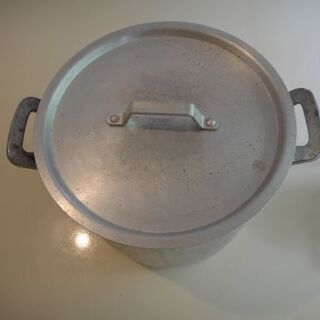 大型アルミ寸胴鍋の画像