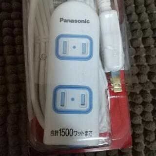 電源タップ パナソニック Panasonic WHA2533WKP [ザ・タップX 3個口 3m ホワイト]

の画像