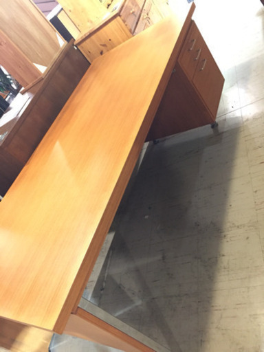 JF01799 天童木工 役員用デスク