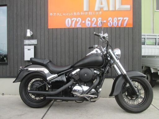 ★３５万円　バルカン４００クラシック　車検付き！セル１　実働車★カワサキ　VN400A　バルカン　黒　ブラック