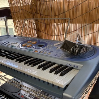 キーボード CASIO LK-39 アダプター付の画像