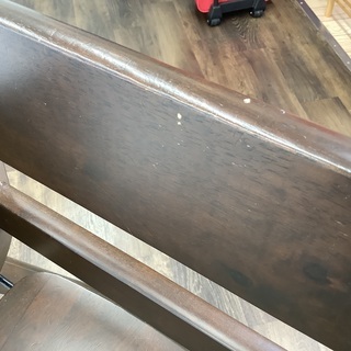 YAMATOYA(大和屋) ベビーチェア ダークブラウン【トレファク野田】の画像