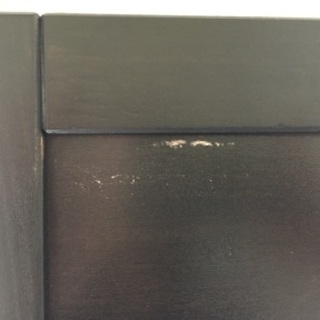 IKEA 2段ベッドフレーム ブラックブラウン NORDDALの画像