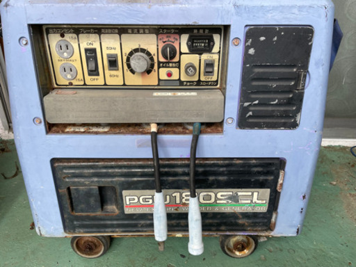 エンジン溶接機/発電機兼用