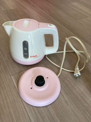 ティファール　ケトルピンク　中古
