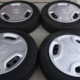 【ご成約！】軽自動車サイズ　車検ＯＫ！　１４インチホイール　４本...