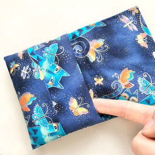 【ネット決済・配送】普通サイズ ポケットティッシュ カバー 入れ物　ケース　ハンドメイド　手作り Regular size pocket tissue cover case handmade  の画像