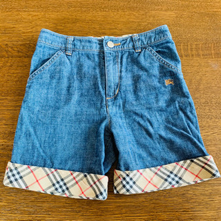 バーバリー　120A ショートパンツ