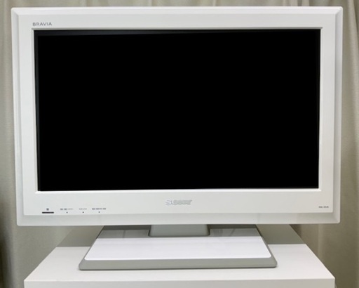 おしゃれな白いテレビをお探しの方にお譲りします。ソニー液晶テレビ 22インチ　SONY BRAVIA KDL-22J5(W)