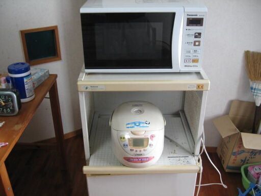 【値下げ】④パナソニック　電子レンジ　３５００円