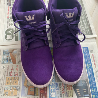 靴RIZRD KING 紫  ⚠️12/27まで全品10%引き‼️取引中〜の画像