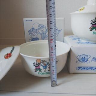 [受け渡し予定]未使用:アンパンマン どんぶり(ふた付)2個セットの画像
