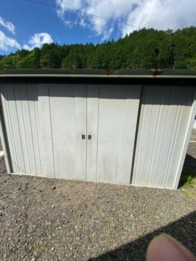 5/30まで保管　物置　バイク　農機具　収納