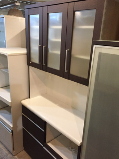 JF01808 ニトリ食器棚 コンセント付き