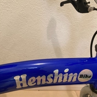 ヘンシンバイク　色ブルーの画像