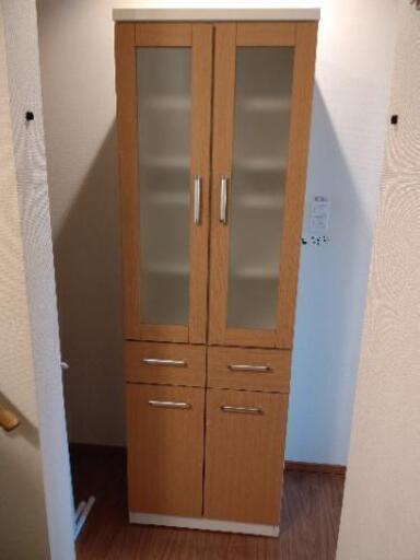 ニトリ 食器棚 約高さ189cm 幅59cm 奥行き42cm