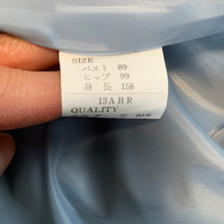 フードありの冬コートの画像