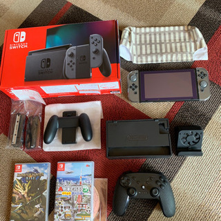 Switch グレー　ソフトセット(お引き受け先が決まりました)の画像