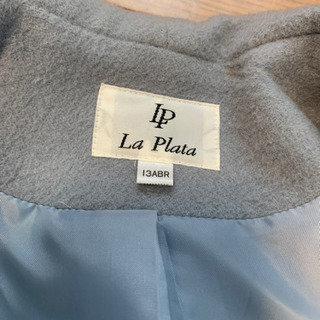 フードありの冬コートの画像