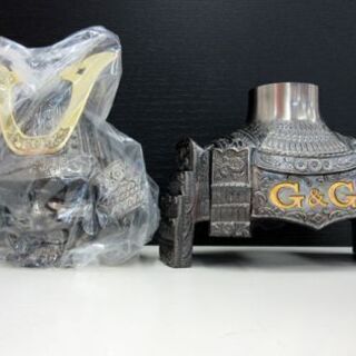 未使用 当時物！ ニッカウイスキー G&G ボトルカバー 武将 ボトル