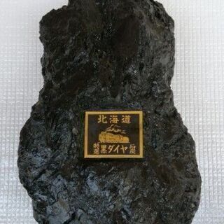 石炭　特選黒ダイヤ　鑑賞石　北海道