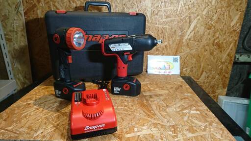 【愛品館市原店】Snap-on（ｽﾅｯﾌﾟｵﾝ）ｲﾝﾊﾟｸﾄﾚﾝﾁ&ﾜｰｸﾗｲﾄ　CTJ6850&CTLED4918HO