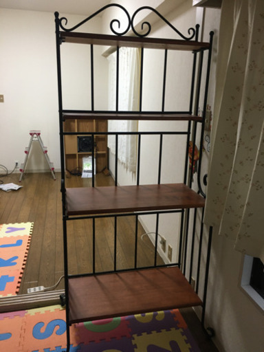取引終了【1000円】猫足飾り棚