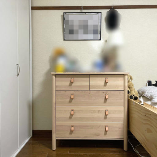IKEA ビョルクスネース チェスト(引き出し5個)