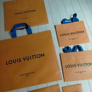 新品同様　ルイヴィトン　紙袋　ショッパー　セット　まとめての画像