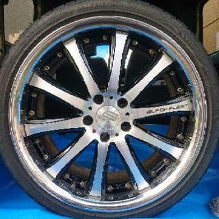 値下げ最終 235/35R19  8J-45  ブラックフリート...