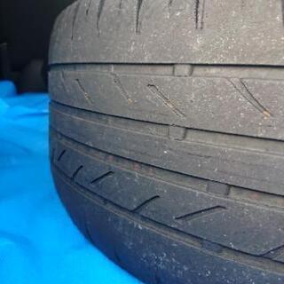 値下げ最終 235/35R19  8J-45  ブラックフリート 4本 ホイール の画像