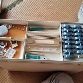 蛇の目ミシン　802型　フリーアームソーイングテーブル付の画像