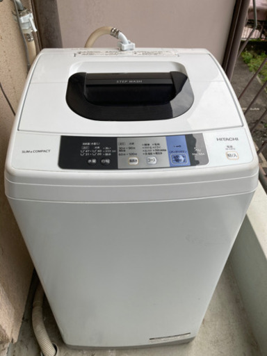 洗濯機　日立　2017年製　5.0kg キレイです。再値下げ！