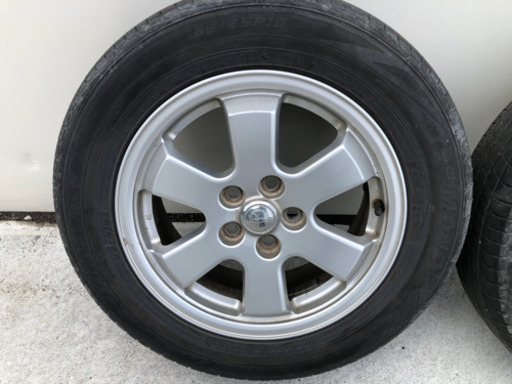 トヨタ　純正ホイール15インチ夏タイヤ付き中古